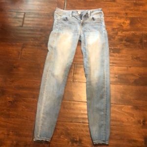AE light blue jeans